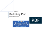 Aquafina Marketing Plan