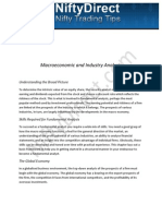 Macroeconomic and Industry Analysis