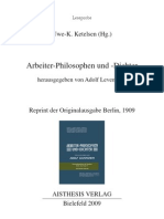 Adolf Levenstein - Arbeiter-Philosophen und -Dichter (Auszüge)