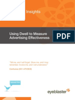 Benchmark Insights: Using Dwell To Measure Advertising Effectiveness