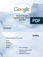 Should Google Organise Your Medical Records?