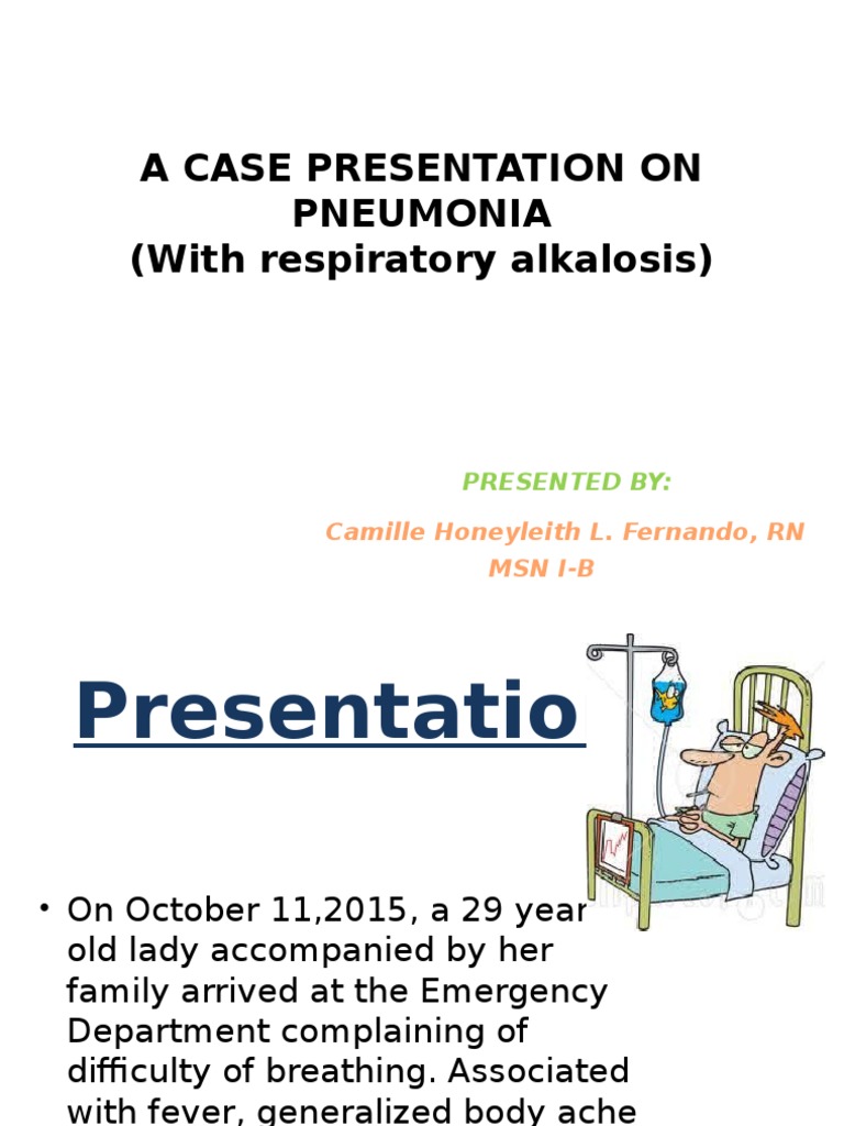 Case study for pneumonia image