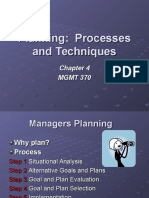 Planning  Processes and Techniques 41.ppt