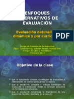 Enfoques Alternativos de Evaluaci N