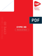 CYPE 3D - Memória de Cálculo