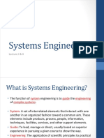 System Eng Lecture 1 2