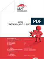 Silabo Ingenieria de Puentes 2016-I