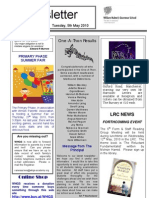Newsletter 6 - 5 May 2010