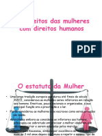 Os Direitos Das Mulheres Com Direitos Humanos