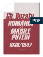 Romania Si Marile Puteri 1939-1947-Gh. Buzatu PDF