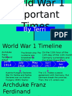 world war 1 timeline  recovered 