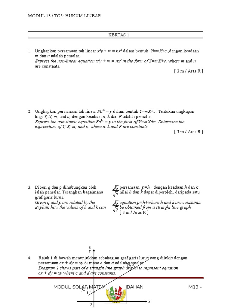 Modul 13 Hukum Linear 2 Pdf