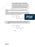 Ibuprofeno Case Study in Green Chemistry