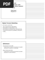 Digital Terrain Analysis