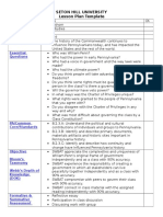 Seton Hill University Lesson Plan Template: Name Subject Grade Level Date/Duration