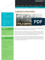 La Adaptación Al Cambio Climático _ Dirección General de Cambio Climático, Desertificación y Recursos Hídricos