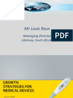 MR Louis Roux: Managing Director