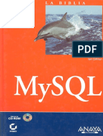 La Biblia de Mysql Anaya Multimedia