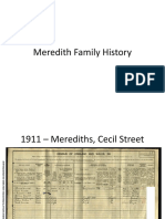 Meredith family history