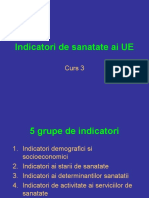 Indicatori de Sanatate UE