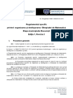 Regulament Specific OM Municipiu 2015