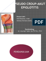 PSeudocroup akut, epiglotitis