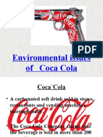 Environmental Issues of Coca Cola