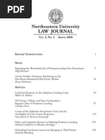 Download Law Journal Vol 2 No 1 Spring 2010 by Foreclosure Fraud SN30939537 doc pdf