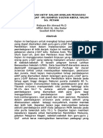 ABSTRAK - Pembelajaran Aktif Dalam Amalan Pedagogi Guru J-QAF