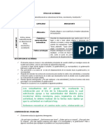 Sesión de Aprendizaje Desplazamiento en Un Cuadriculado - Segundo Grado