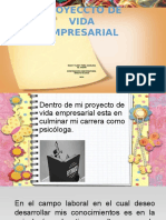 Innovacion Proyecto de Vida Empresarial Naydi