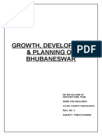 Town Planning of Bhubaneswar