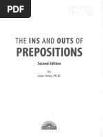 Download Ins and Outs of Prepositions - Jean Yates by Jesus Gutierrez SN309412391 doc pdf