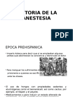 Historia de la anestesia en México