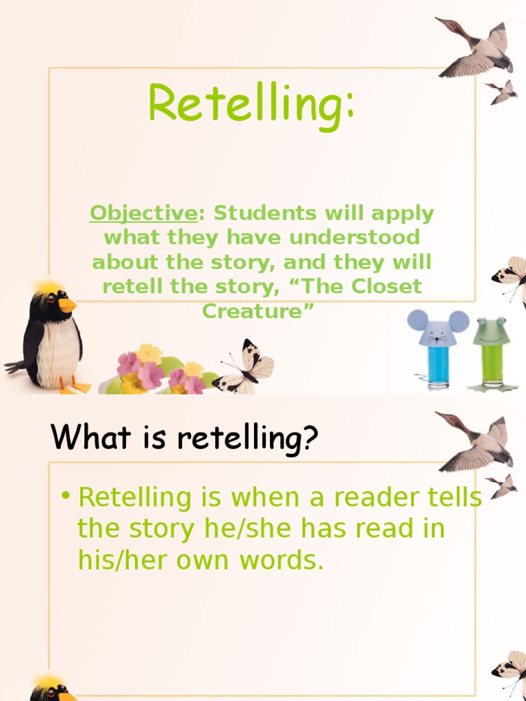 再話(retelling)って何ですか？, 英語 retelling 中学生 – GQKWS
