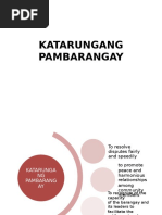 KATARUNGANG-PAMBARANGAY