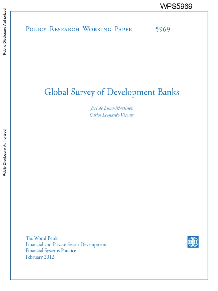 Development Bank Pdf Banks Loans