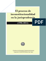 El Proceso de inconstitucionalidad 