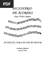 Dicionariodeacordes Viola Caipira