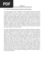 Definición relaciones objetales