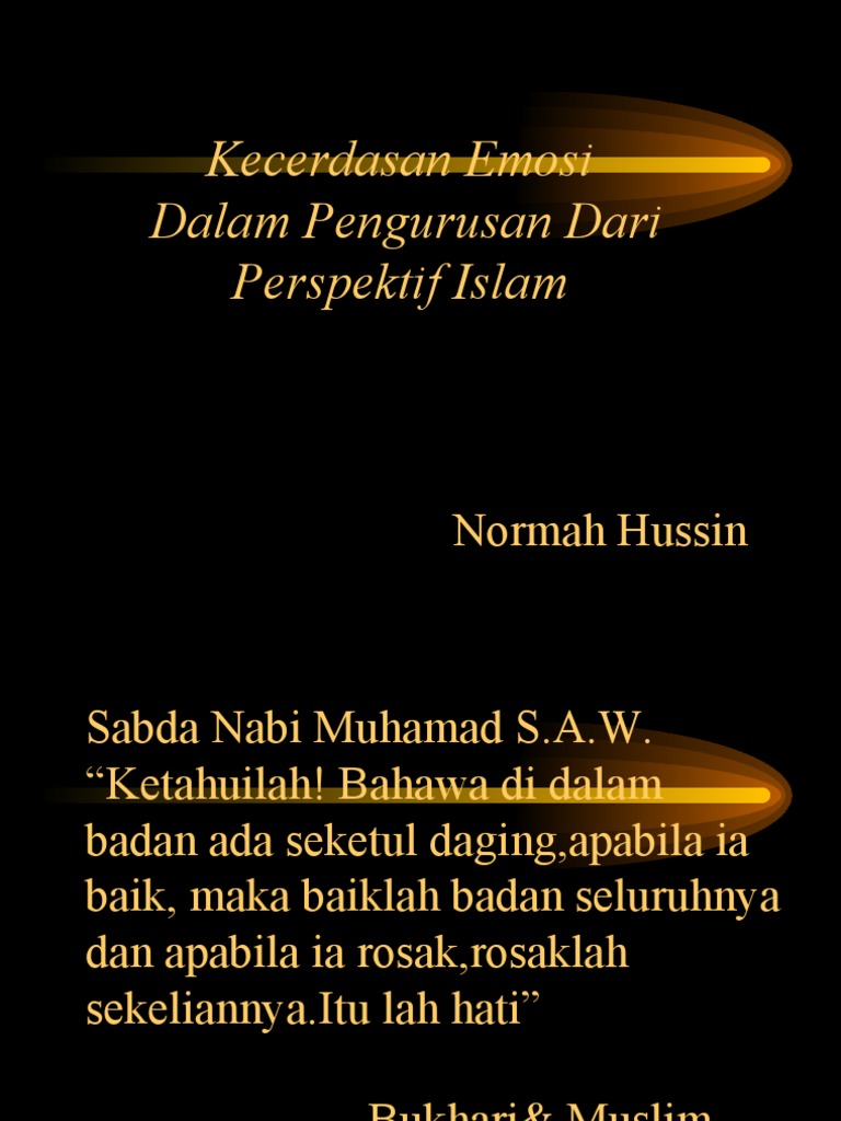 Eq Dalam Pengurusan Islam Pdf