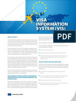 Visa Information System (Vis) : What Is The Vis?