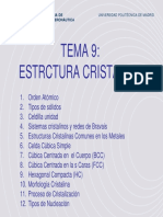 8634505 Tema 9 Estructura Cristalina