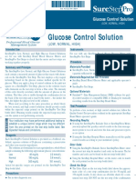 Glucose Control Solution: Lifescan Healthcare Professional Line