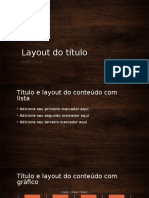 Layout Do Título