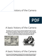 A Basic History of The Camera