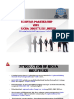 Introduction of Richa Industries Limited