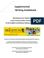 Letter Formation Worksheets