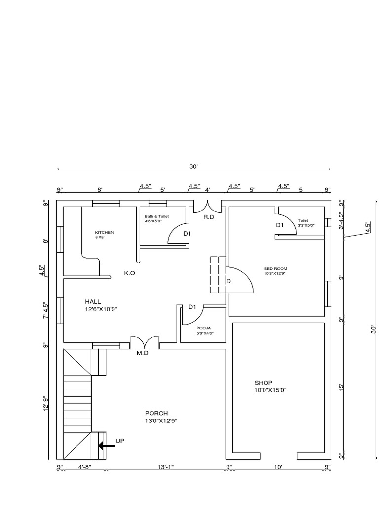 Floor Plan Dimensions and Layout | PDF