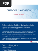 Online Education Outdoor Navigation